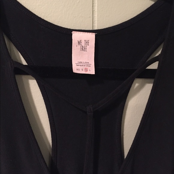 NWT Free People black tank top - Picture 5 of 7